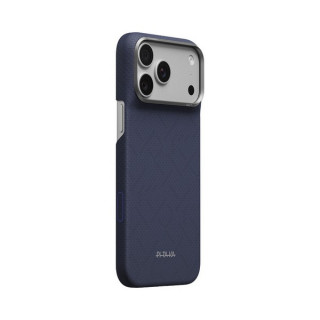 Чехол Pitaka Weaving Edge Case для iPhone 18 Pro Max / 17 Pro Max (KI1821PM) Sapphire Blue
