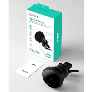 Автомобильный магнитный держатель Aukey c кулером (HD-M12) черный