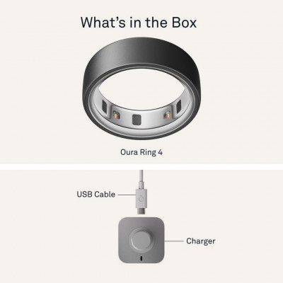 Умное кольцо Oura Ring Gen 4 Stealth 10