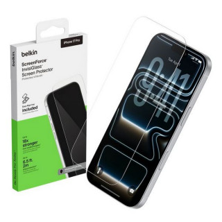 Защитное стекло Belkin ScreenForce InvisiGlass для iPhone 17 Pro (OVA238hq)