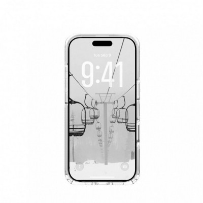 Чехол UAG Plyo Magfit для iPhone 17 6.3" (114531114341) Ice/White