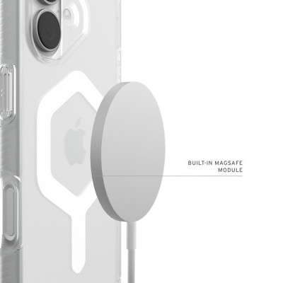 Чехол UAG Plyo Magfit для iPhone 17 6.3" (114531114341) Ice/White