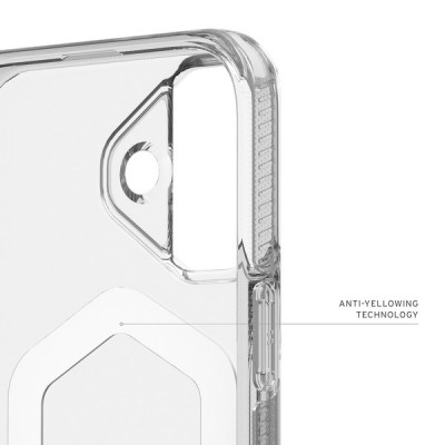 Чехол UAG Plyo Magfit для iPhone 17 6.3" (114531114341) Ice/White
