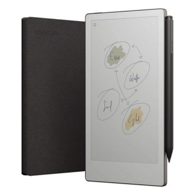 Комплект: графический планшет reMarkable Paper Pro Move + Marker Plus + Mosaic Weave Book Folio (Basalt)