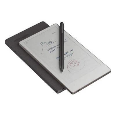Комплект: графический планшет reMarkable Paper Pro Move + Marker Plus + Mosaic Weave Book Folio (Basalt)