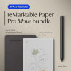 Комплект: графический планшет reMarkable Paper Pro Move + Marker Plus + Mosaic Weave Book Folio (Basalt)