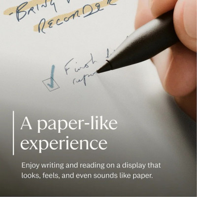Комплект: графический планшет reMarkable Paper Pro Move + Marker Plus + Mosaic Weave Book Folio (Basalt)