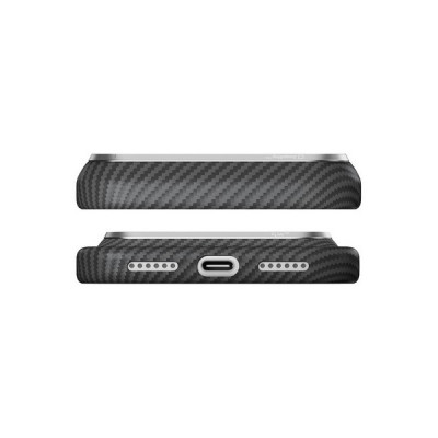 Чехол Pitaka Classic Edge Case для iPhone 18 Pro Max / 17 Pro Max (KI1801PM) Black/Grey (Twill)