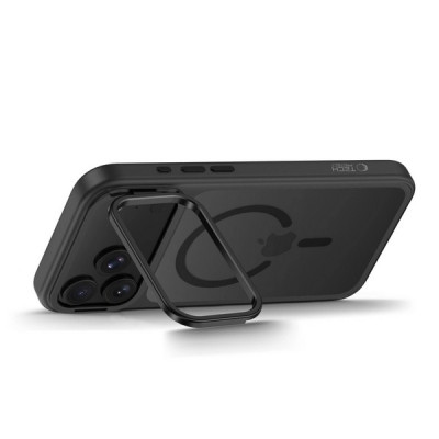 Чехол Tech-Protect Magstand CC MagFit для iPhone 18 Pro / 17 Pro (Matte Black)