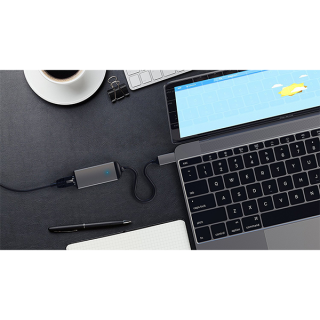 Адаптер Satechi Aluminium USB-C to Ethernet (ST-TCENM) серый