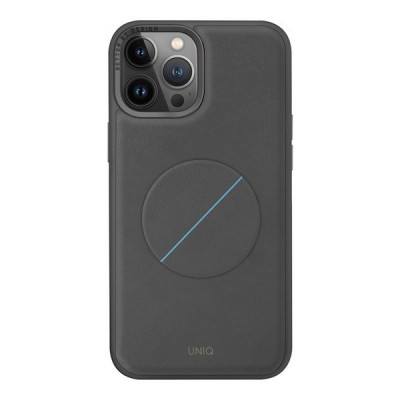 Чехол Uniq Novo with magnetic grip для iPhone 14 Pro (IP6.1P(2022)-NOVOGRY) серый