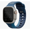 Ремешок Uniq STRIDE DE FKM Rubber для Apple Watch 49/46/45/44 мм (49MM-STRDESTMABU) Storm/Blue