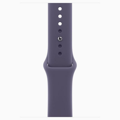 Apple Watch Series 11, 46mm, алюминий серебристого цвета, спортивный ремешок