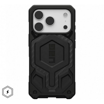 Чехол UAG Monarch Pro Magfit для iPhone 17 Pro 6.3" (114513114242) Carbon Fiber