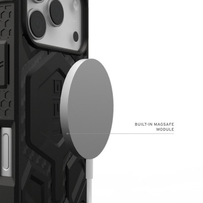 Чехол UAG Monarch Pro Magfit для iPhone 17 Pro 6.3" (114513114242) Carbon Fiber