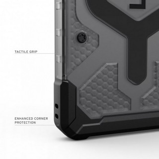 Чехол UAG Pathfinder Clear Magfit для Samsung Galaxy S26 Ultra (214526113140) Ash/Black