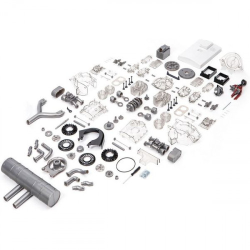 Модель двигателя Franzis Porsche Carrera Racing Engine Model Kit