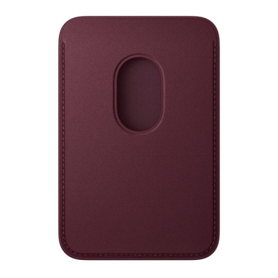 Чехол-бумажник Apple FineWoven Wallet MagSafe (MK9H4) Burgundy