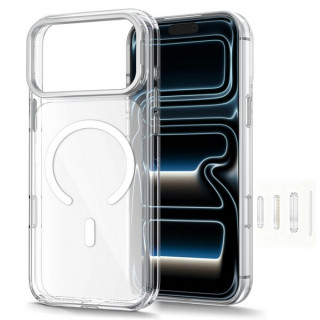 Чехол Tech-Protect Magstand CC MagFit для iPhone 18 Pro Max / 17 Pro Max (Clear)