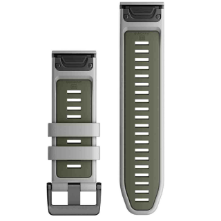 Ремешок силиконовый Garmin QuickFit 26 мм (010-13281-08) туманно-серый