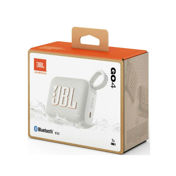Портативная колонка JBL Go 4 White — купить в Москве