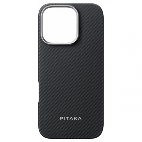 Чехол Pitaka Ultra-Slim Case для iPhone 16 Pro Max Black/Grey (KI1601PMA)