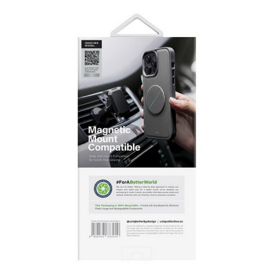 Чехол Uniq Novo with magnetic grip для iPhone 14 Pro (IP6.1P(2022)-NOVOGRN) зеленый