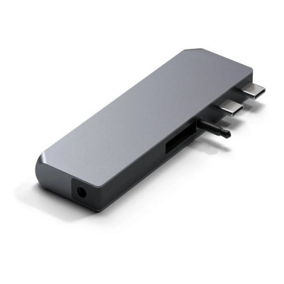 USB-хаб Satechi Pro Hub Mini (ST-UCPHMIM) Space Gray / Серый космос