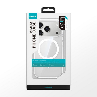 Чехол Benks Crystal Case для iPhone 17 Pro Max 6.9" (C.K.JC.AP.00.0070) Transparent