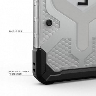 Чехол UAG Pathfinder Clear Magfit для Samsung Galaxy S26 Ultra (214526114333) Ice/Silver