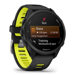 Умные часы Garmin Forerunner 170 Black with Black/Amp Yellow Band (010-03920-00)