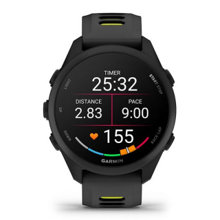 Умные часы Garmin Forerunner 170 Black with Black/Amp Yellow Band (010-03920-00)
