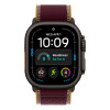 Apple Watch Ultra 4, 49 mm, Black Titanium Burgundy Trail Loop