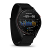 Умные часы Garmin Approach S72 47 мм Carbon Gray/Red DLC Titanium Bezel with Black ComfortFit Fabric Band (010-04148-00)