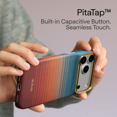 Чехол Pitaka Edge Case для iPhone 18 Pro Max / 17 Pro Max (KI1806PM) California Dream-01 (Sunset 2.0)
