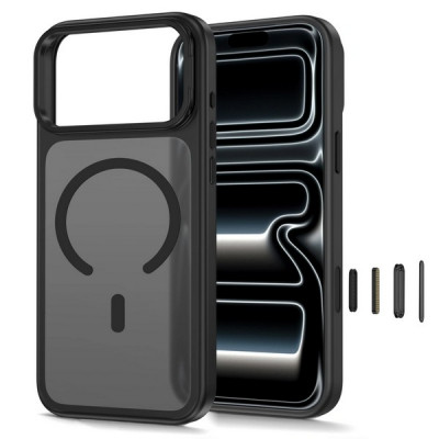 Чехол Tech-Protect Magstand CC MagFit для iPhone 18 Pro Max / 17 Pro Max (Matte Black)
