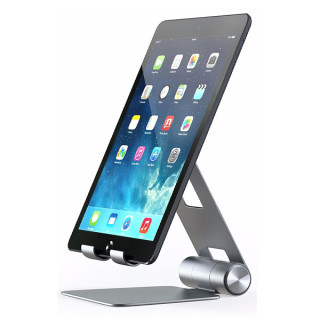 Настольная подставка Satechi R1 Aluminum Multi-Angle Tablet Stand для мобильных устройств, серый космос (ST-R1M)
