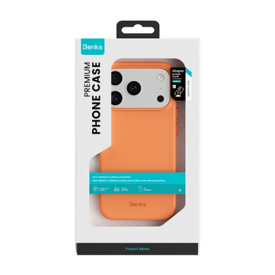 Чехол Benks VitaPro Protective Case для iPhone 17 Pro Max 6.9" (C.K.QY.AP.OR.A070) Orange