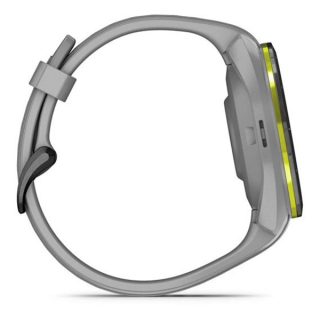 Умные часы Garmin Approach S70 42 мм с черным керамическим безелем и серым ремешком (010-02746-11)