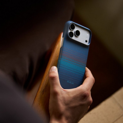 Чехол Pitaka Edge Case для iPhone 18 Pro Max / 17 Pro Max (KI1803PM) Midnight (Moonrise2.0)
