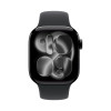 Apple Watch Series 11, 42mm, алюминий цвета «черный оникс», спортивный ремешок