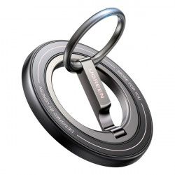 Магнитное кольцо-подставка Ugreen LP945 Magnetic Phone Ring Holder&amp;Stand (65819) серый