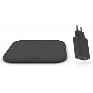 Беспроводное зарядное устройство ZENS Single Wireless Charger iPhone 12 Starterpack + USB PD 18W (ZESC12BPD/00)