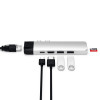 Адаптер Satechi Aluminum Type-C Pro Hub Adapter With Ethernet для MacBook Pro (USB-C) серебряный (ST-TCPHES)