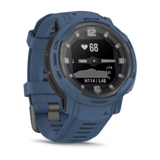 Умные часы Garmin Instinct Crossover Solar 45 мм (010-02730-02) синий