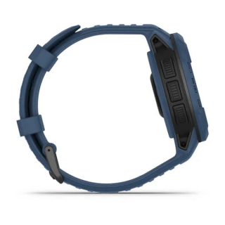Умные часы Garmin Instinct Crossover Solar 45 мм (010-02730-02) синий