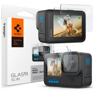 Защитное стекло Spigen Glas.TR Slim + Film 2-Set для GoPro Hero 9/10/11/12 (AGL03045) Clear