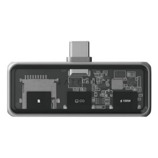 Хаб Satechi Mobile XR Hub with microSD PD 100W (ST-HXRSDM) серый