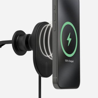 Беспроводное автомобильное зарядное устройство Mophie Magnetic Wireless Charging Car Vent Mount (401316252)