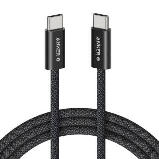 Кабель Anker Zolo Fast Charging USB-C - USB-C 240W 0.9 м (A8060H11) Black